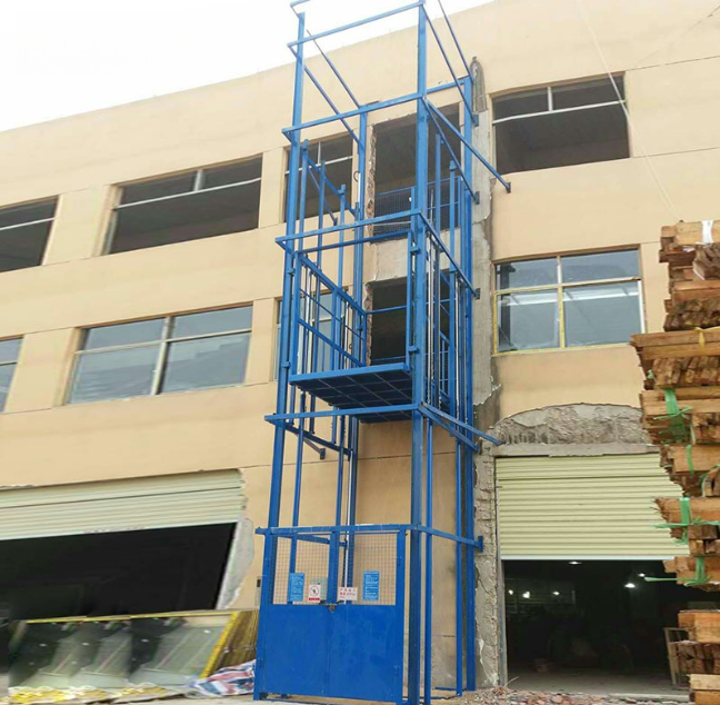 白沙建材厂室外物料提升