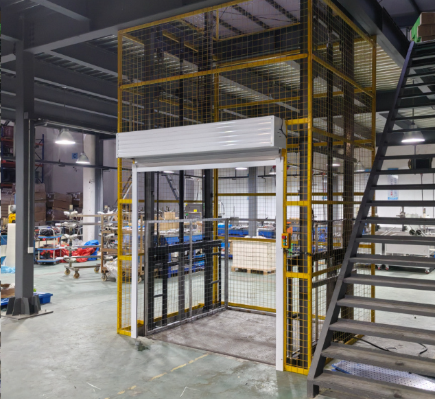 白沙食品厂物料提升