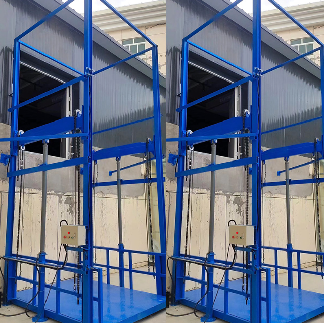 白沙导轨式升降货梯